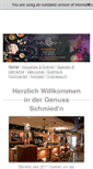 Mobile Screenshot of genussschmiedn.at